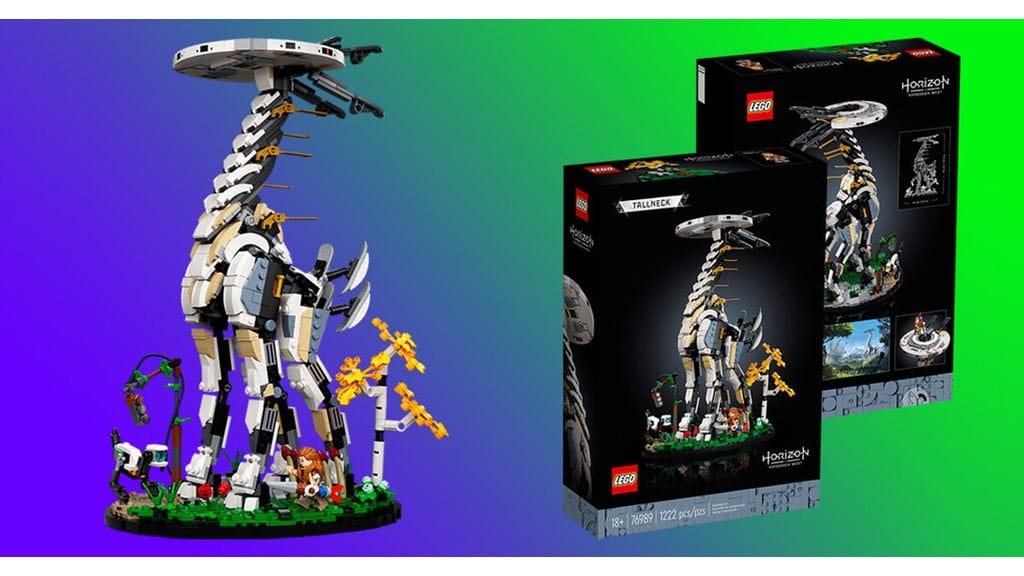 LEGO выпустит набор с Длинношеем из Horizon Forbidden West