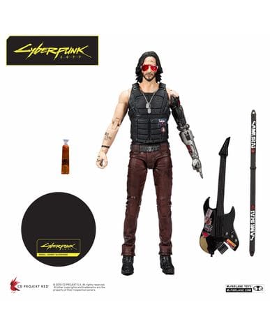 Фигурка Cyberpunk 2077 – Johnny Silverhand (18 см) McFarlane Toys