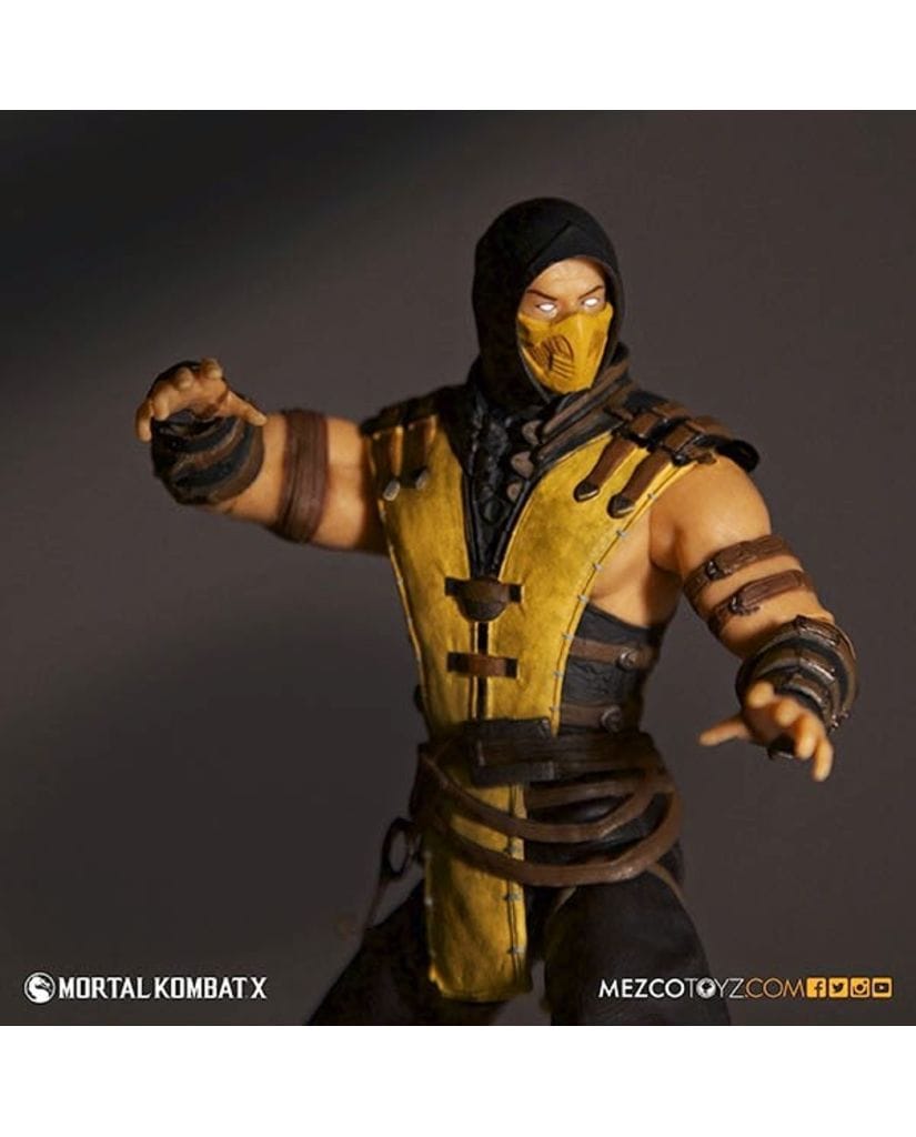 Фигурка Mortal Kombat X – Scorpion (15 см) Mezco Toyz