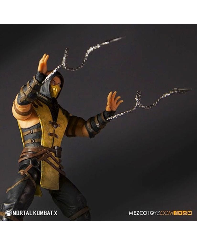 Фигурка Mortal Kombat X – Scorpion (15 см) Mezco Toyz