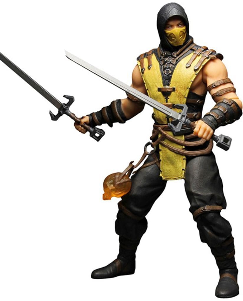 Фигурка Mortal Kombat X – Scorpion (30 см) Mezco Toyz