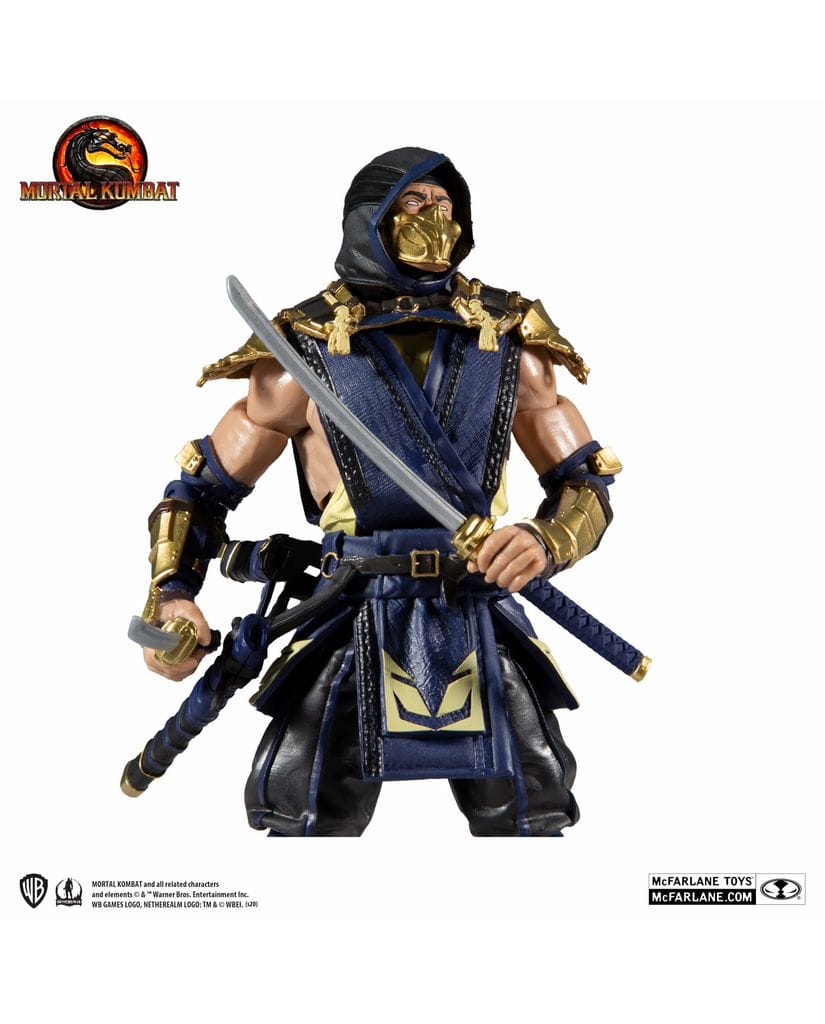 Фигурки Mortal Kombat – Scorpion and Raiden (18 см) McFarlane Toys