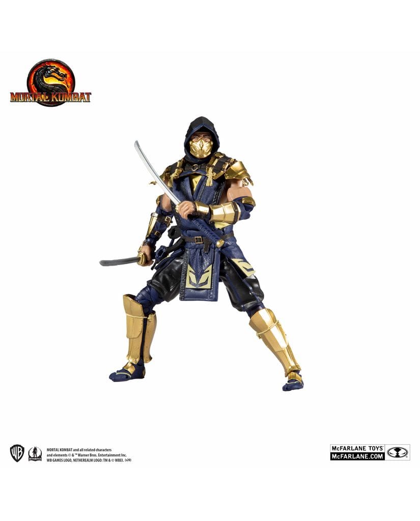 Фигурки Mortal Kombat – Scorpion and Raiden (18 см) McFarlane Toys