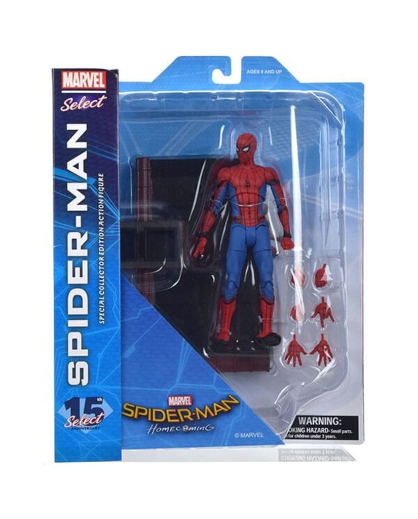 Фигурка Spider-Man: Homecoming – Select Spider-Man (18 см) Diamond Select Toys