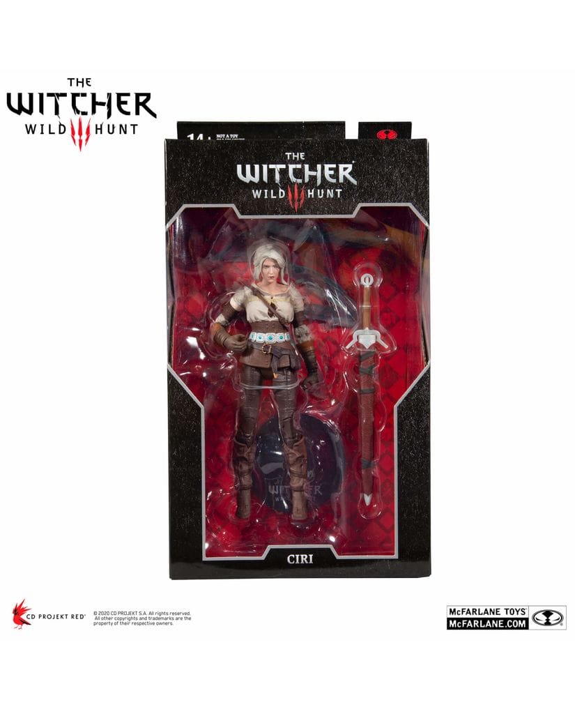 Фигурка The Witcher 3: Wild Hunt – Ciri (18 см) McFarlane Toys