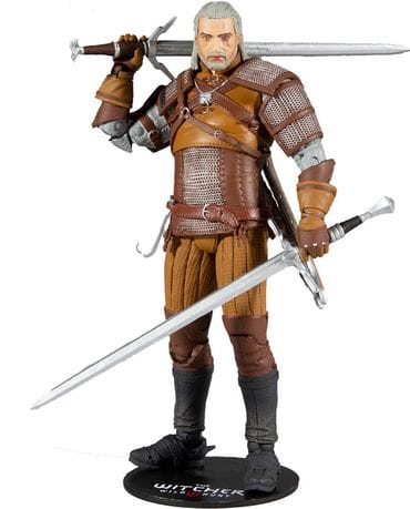 Фигурка The Witcher 3: Wild Hunt – Geralt of Rivia Gold Label (18 см) McFarlane Toys [Exclusive]
