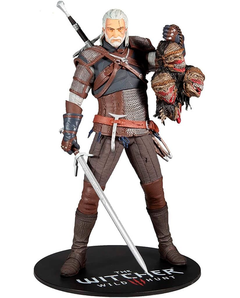 Фигурка The Witcher 3: Wild Hunt – Geralt of Rivia (30 см) McFarlane Toys
