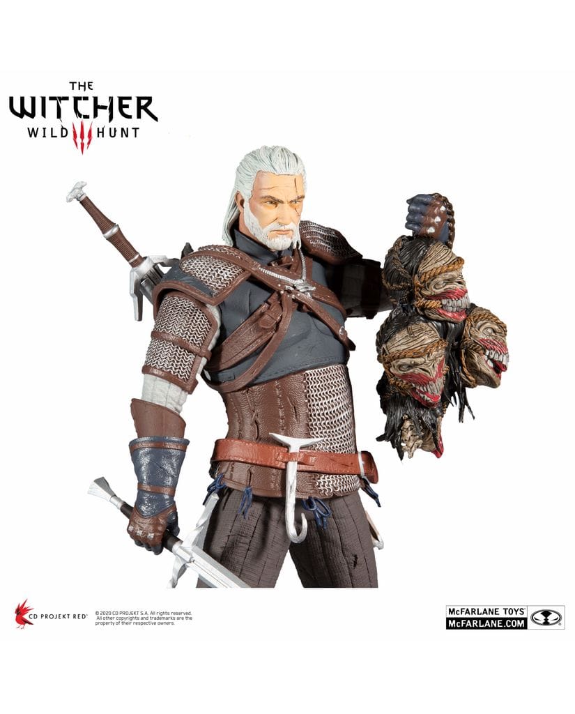 Фигурка The Witcher 3: Wild Hunt – Geralt of Rivia (30 см) McFarlane Toys