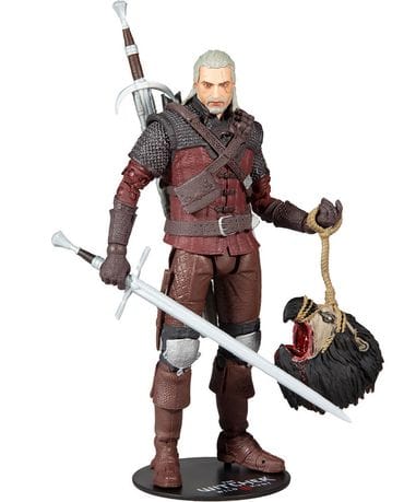 Фигурка The Witcher 3: Wild Hunt – Geralt of Rivia Wolf Armor (18 см) McFarlane Toys