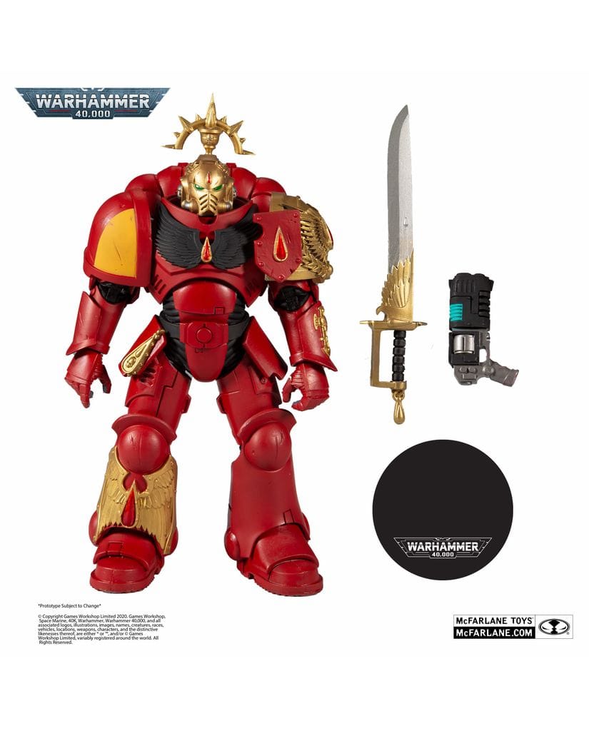 Фигурка Warhammer 40,000 – Blood Angels Primaris Lieutenant Gold Label (18 см) McFarlane Toys [Exclusive]