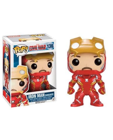 Фигурка Civil War – Iron Man Unmasked (Funko POP!) [Exclusive]
