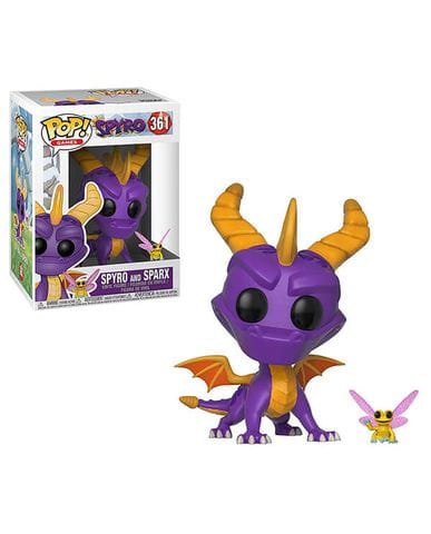Фигурка Spyro the Dragon – Spyro with Sparx (Funko POP!)